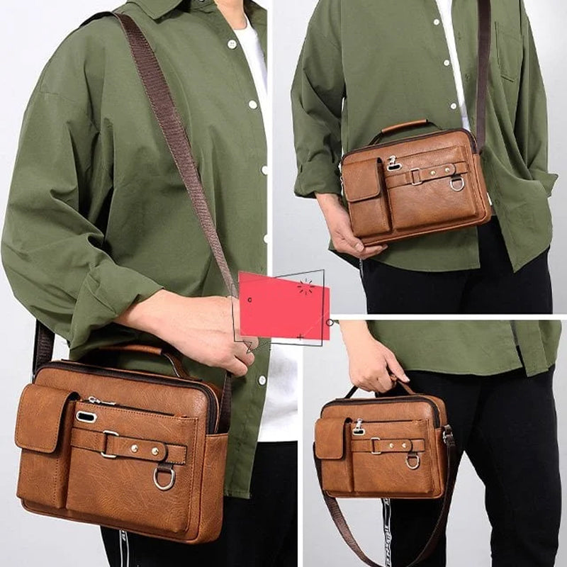 Coole zakelijke crossbody schoudertas