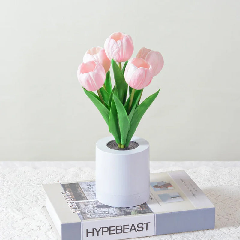 LED oplaadbaar tulp nachtlampje