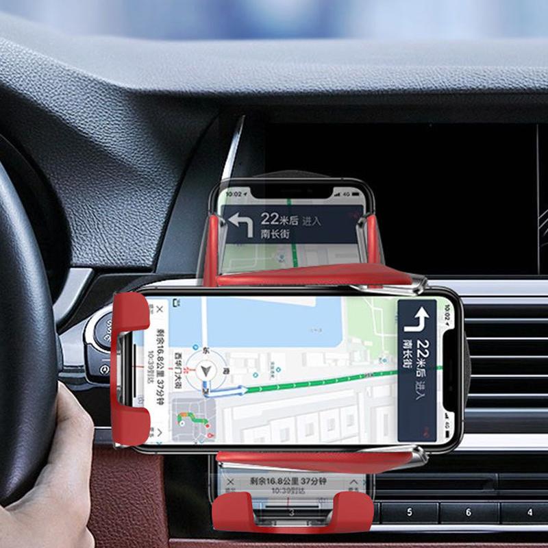 Slimme draadloze Auto- detectie telefoonhouder oplader