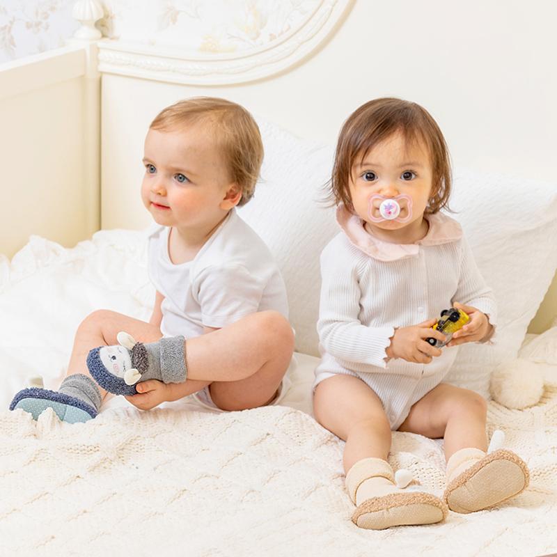 Warme vloersokken voor baby's