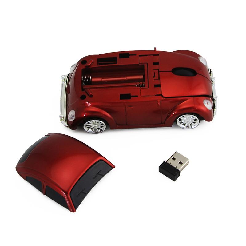 Draadloze Leuke Stijl Auto Model Muis Gaming Muizen Met USB