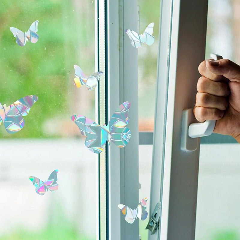 Kleurrijke glasstickers