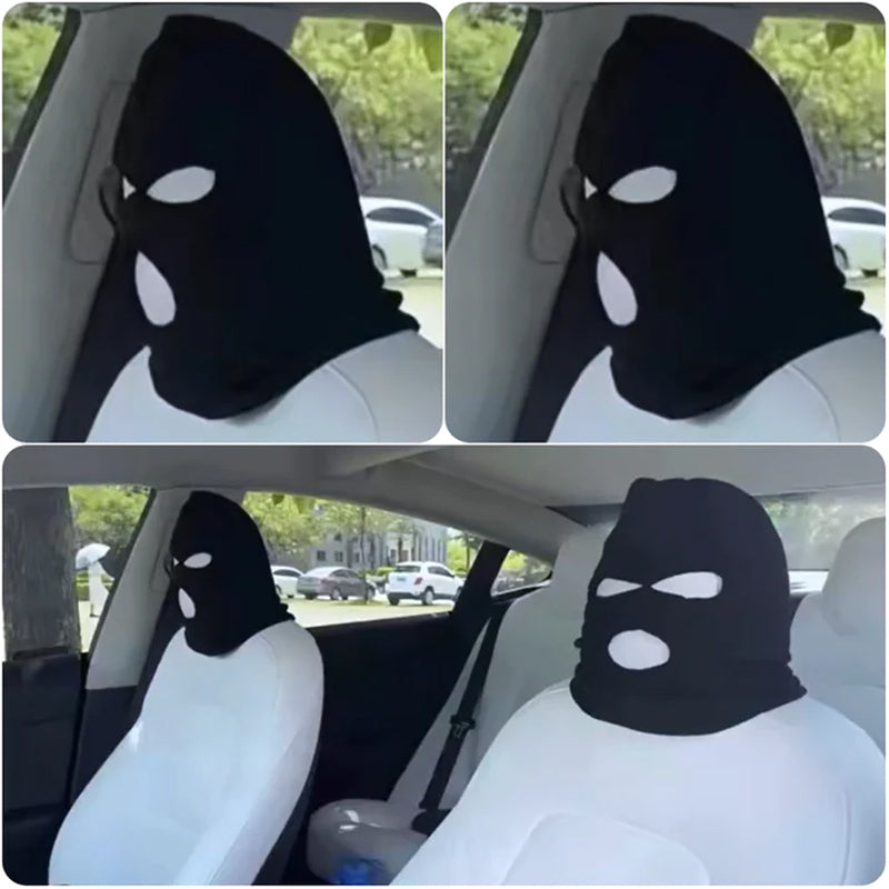Gepersonaliseerde grappige hoed voor autostoel Headcover