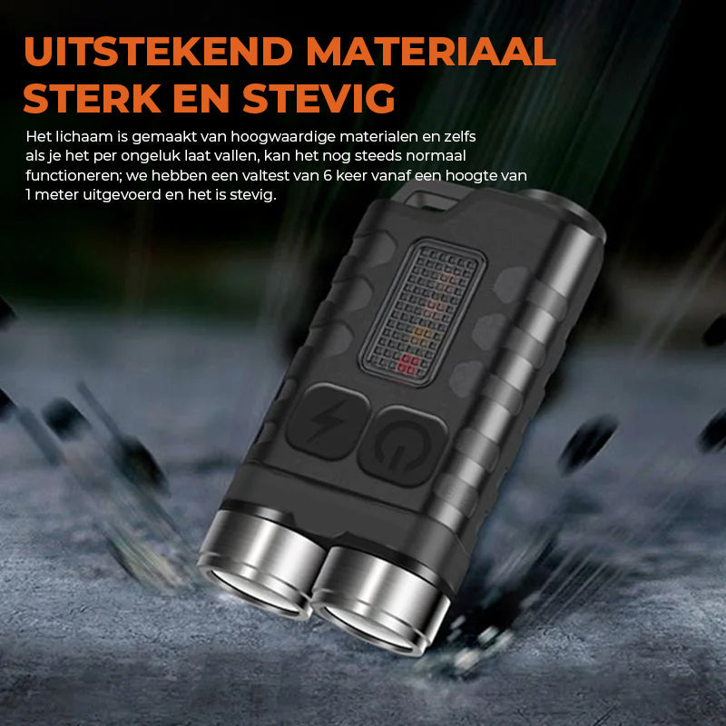 Magnetische Mini Sleutelhanger Zaklamp