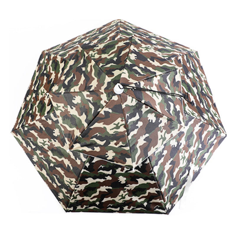 Paraplu hoed met dubbele laag voor buiten