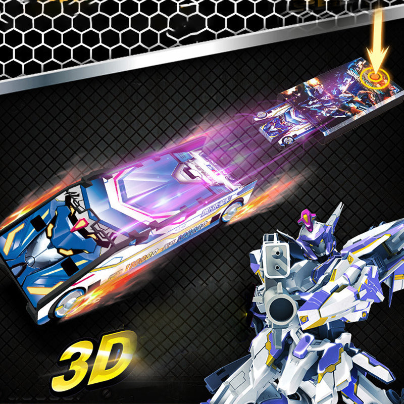 Snelle auto uitklapkaart