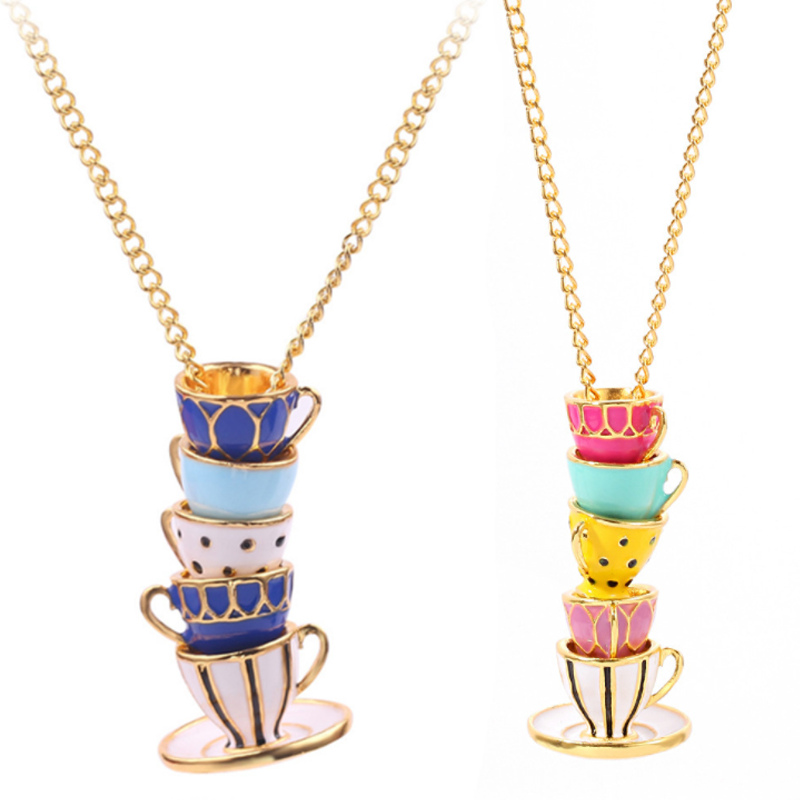 Theekopje ketting