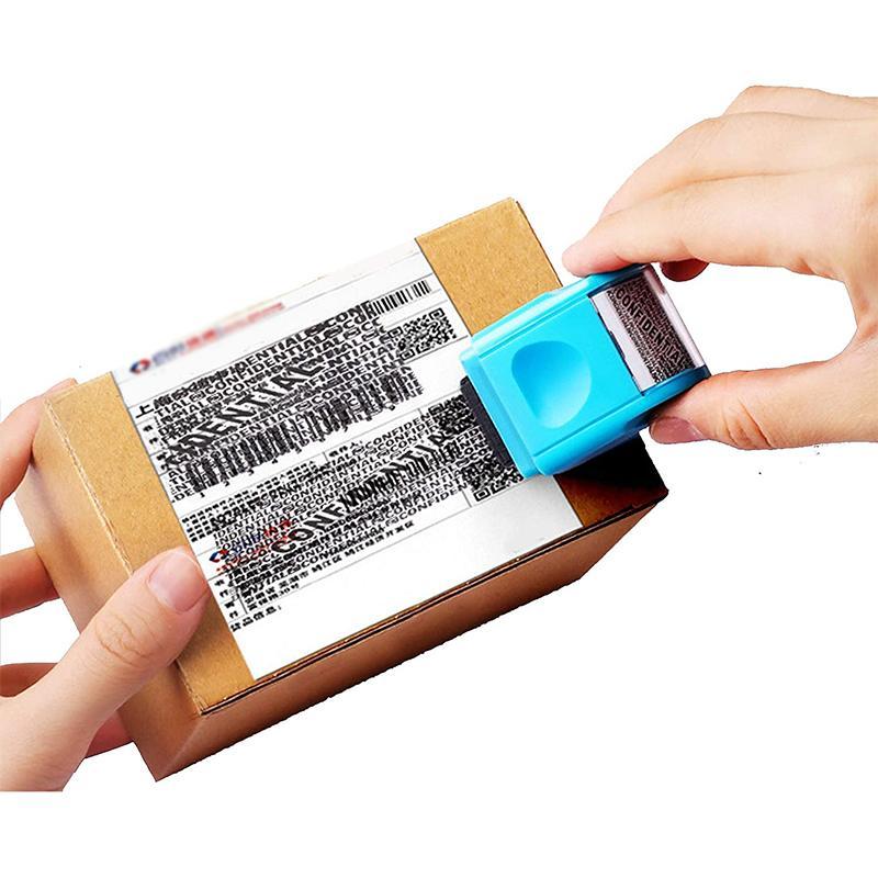 Rolstempel met privacyzegel