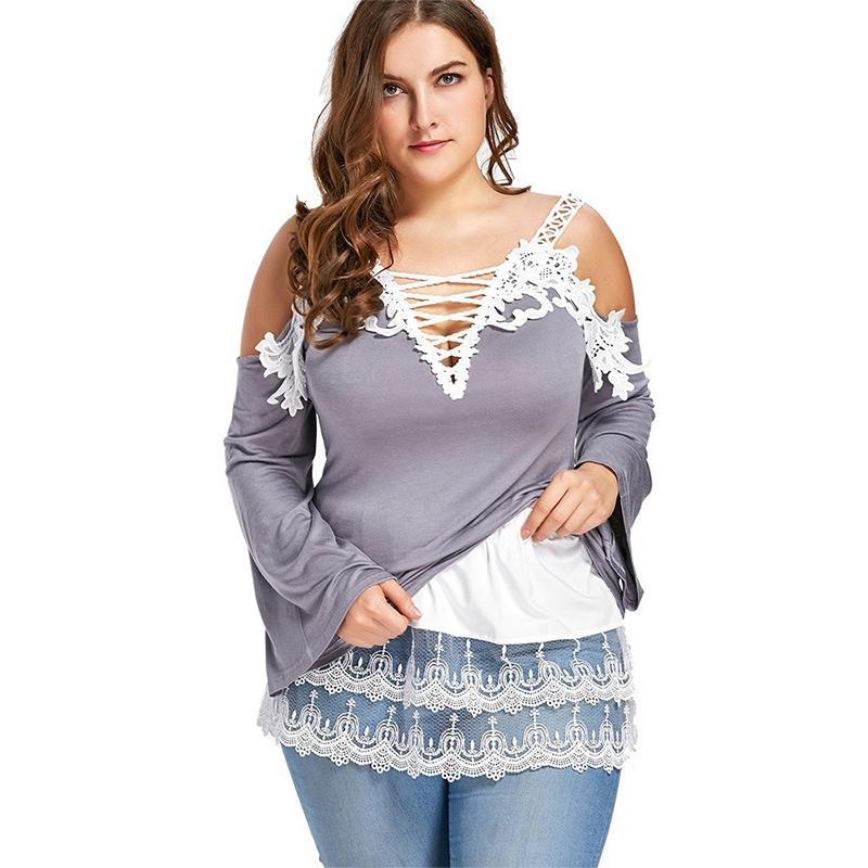 Dames hoge taille nep top lagere sweep