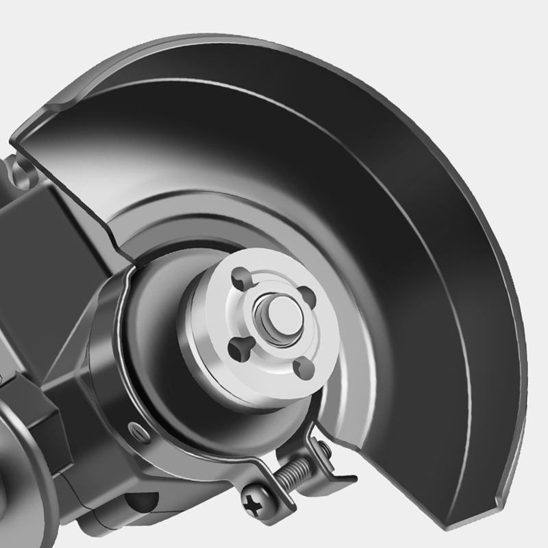 Elektrische boormachine met variabele haakse slijper