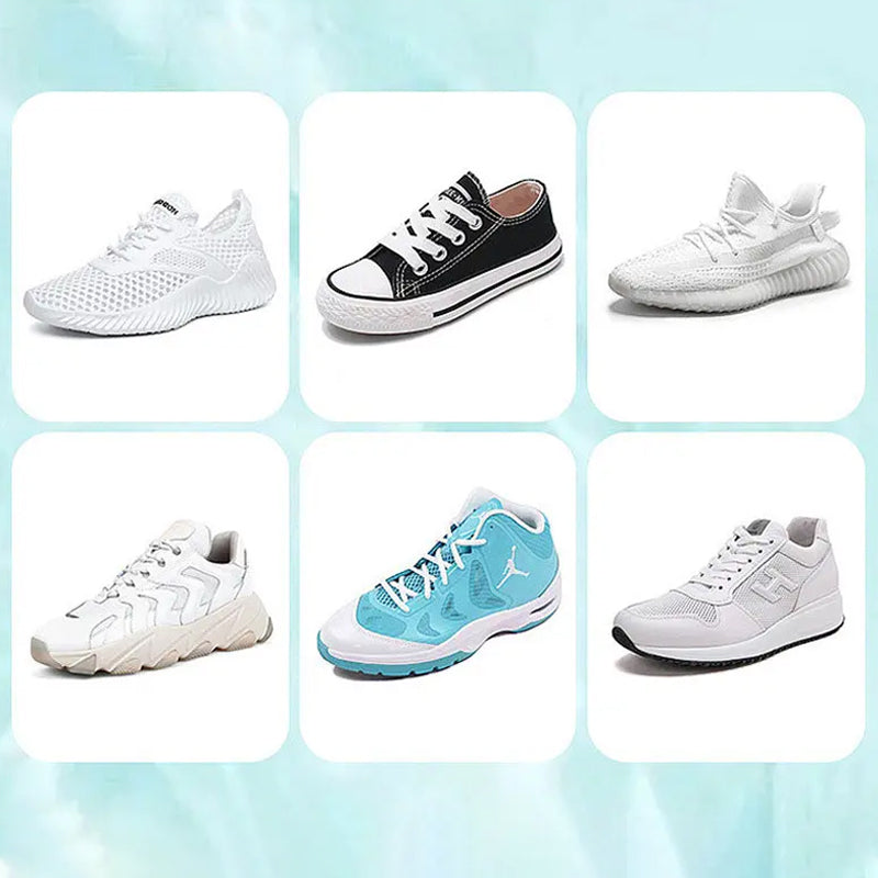 Witte schoenenreiniger