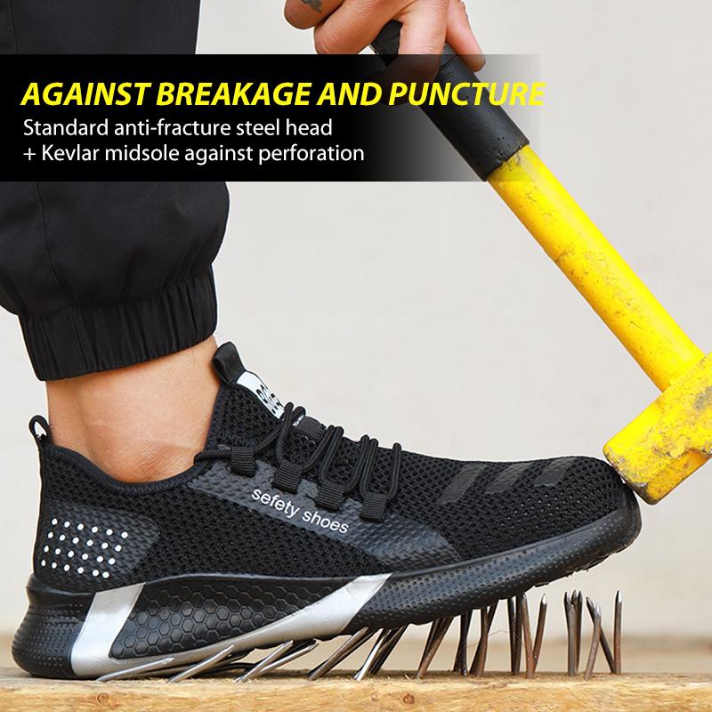 Ademende beschermende schoenen