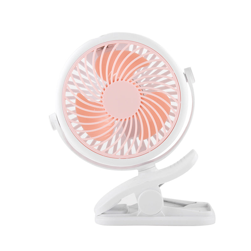 Draagbare stille clipventilator met 360 ° rotatie