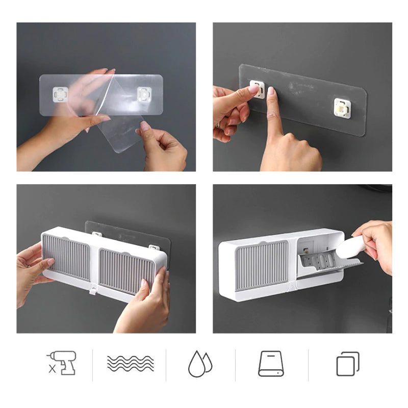 Zeephouder met deksel