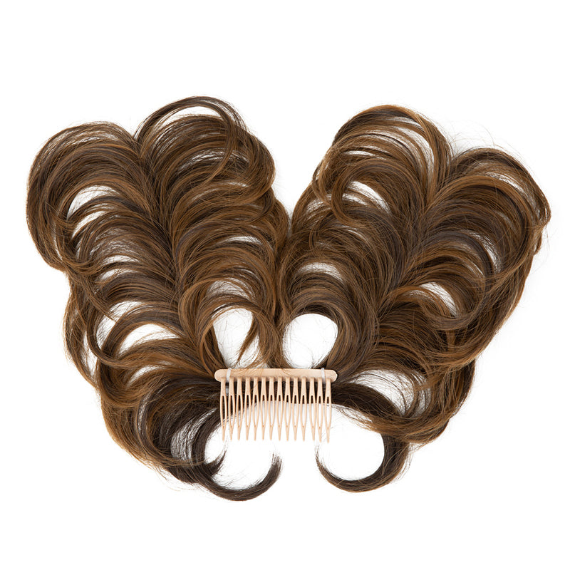 Moeiteloze elegantie zijkam met clip in haarknotje