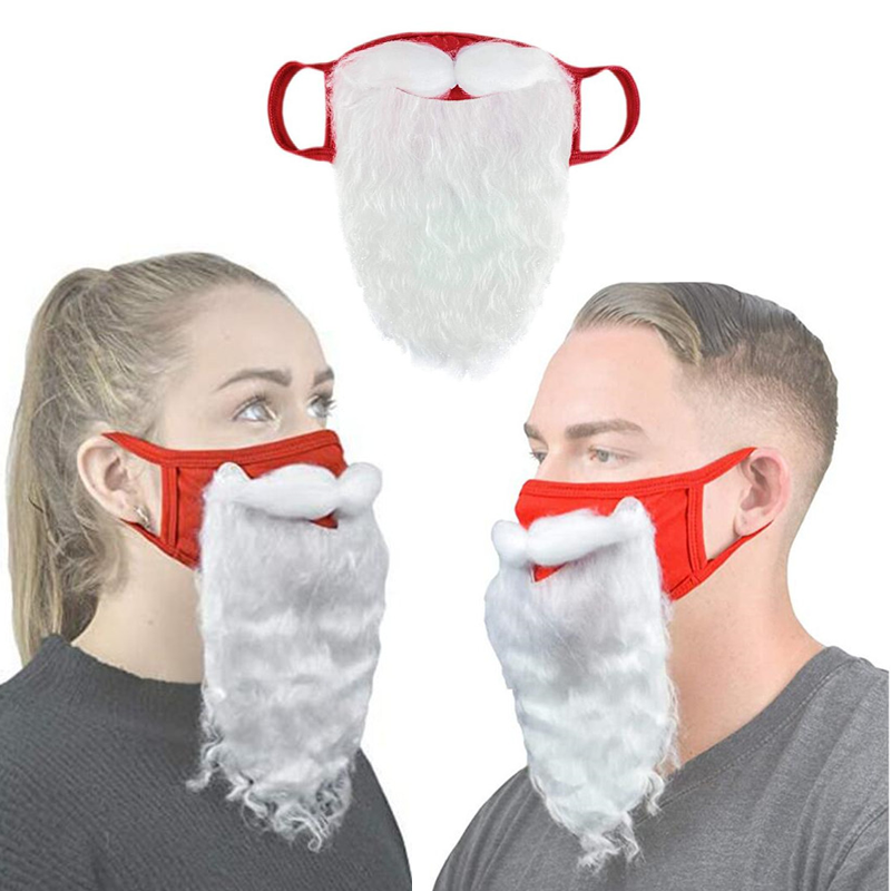 Schattige kerstman baard