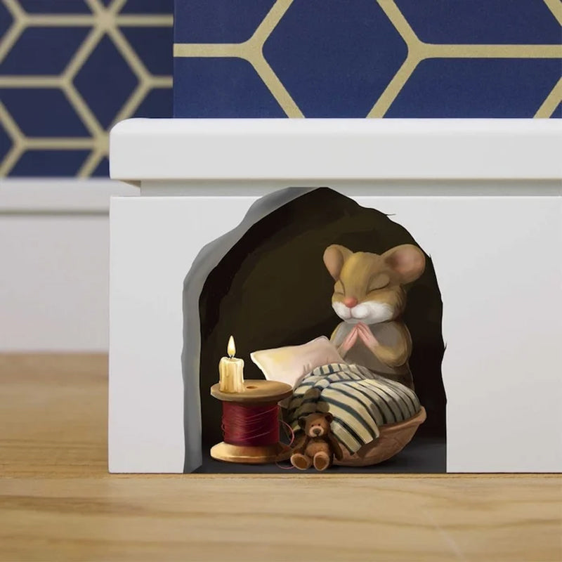 Muis muur sticker sticker