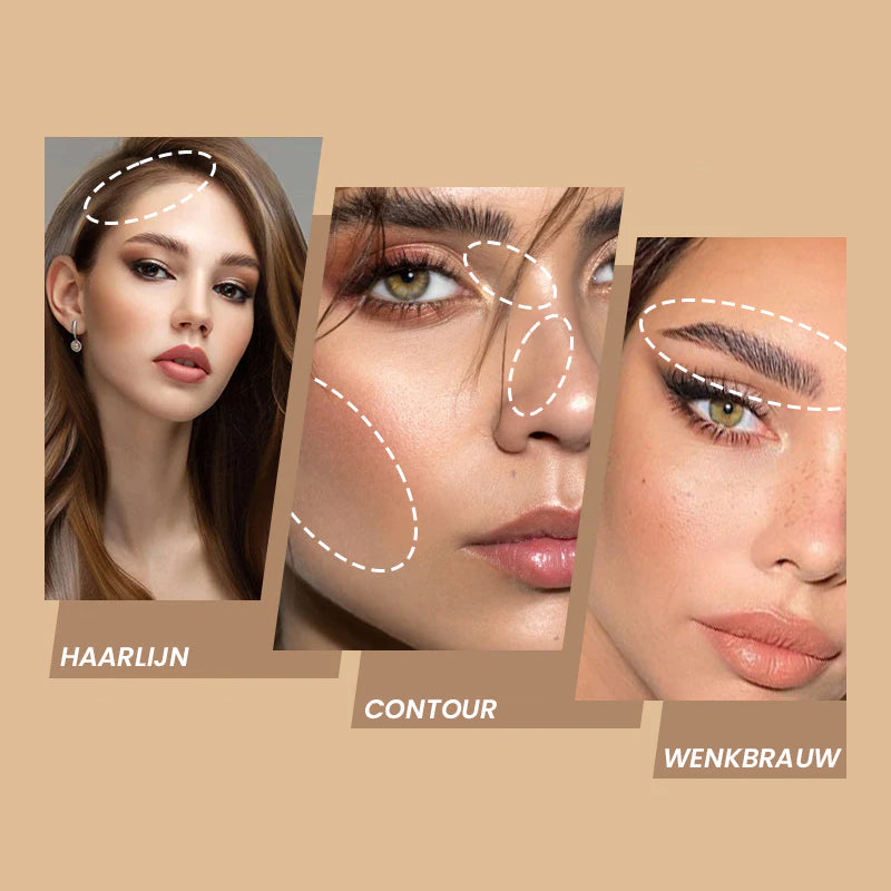 Instant haarschaduwpoeder