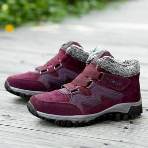 Paar Winter Warm Bontvoering Sneeuwschoenen
