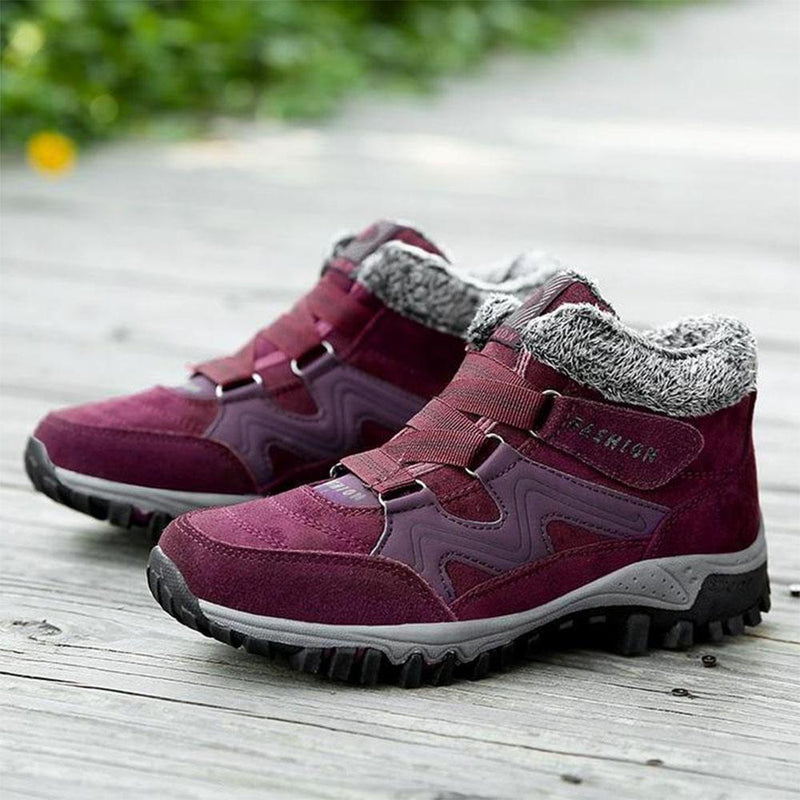 Paar Winter Warm Bontvoering Sneeuwschoenen