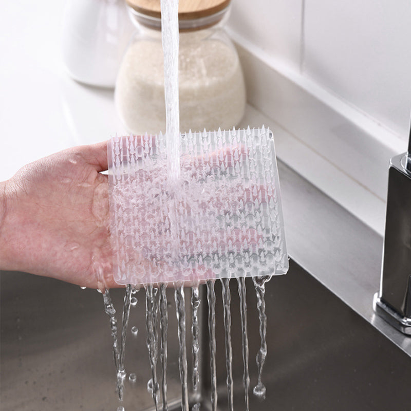 Fruits and vegetables cleaning brush