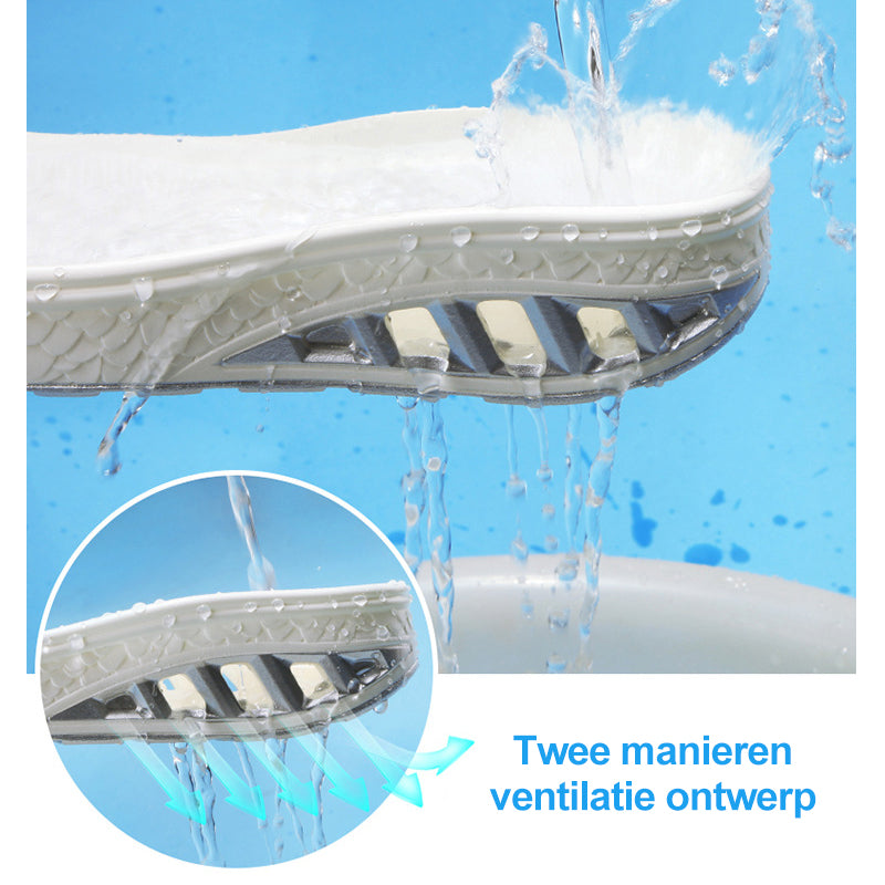 Dames lente schoenen slip op platform