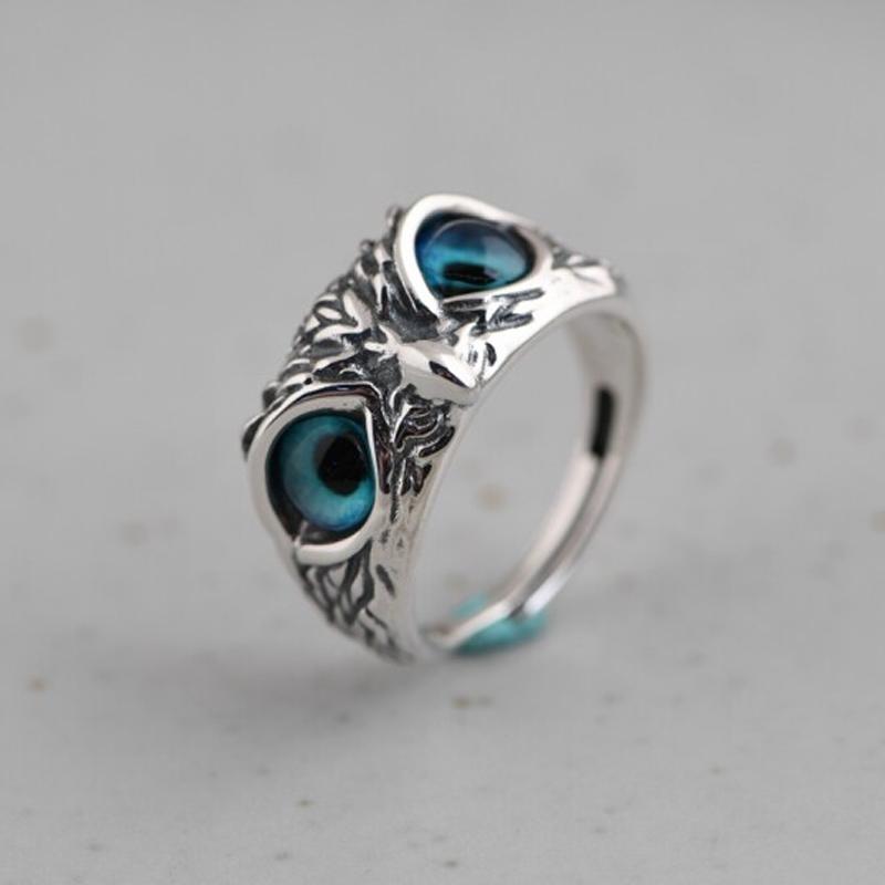 Demon Eye Uil Ring Verstelbaar