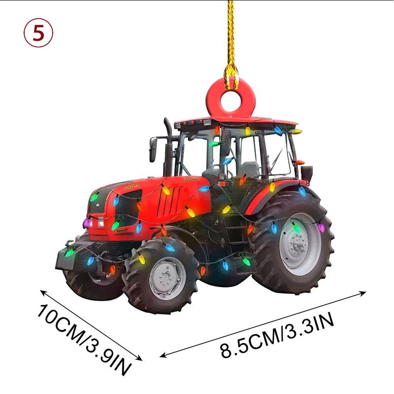 Auto-Boot-Kerstijzer Ornament