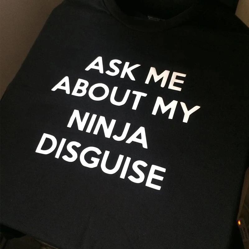 Ninja vermomming T-shirt