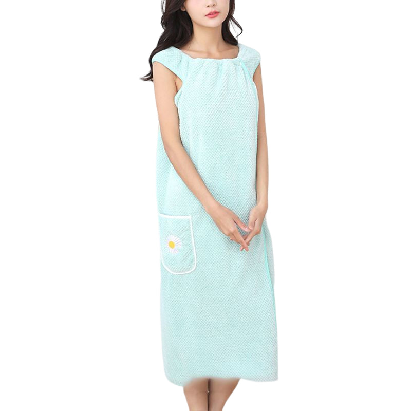 Sneldrogende absorberende water draagbare badjassen