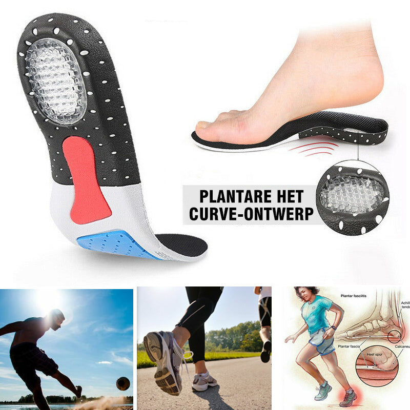 Plantaire fasciitis inlegzolen