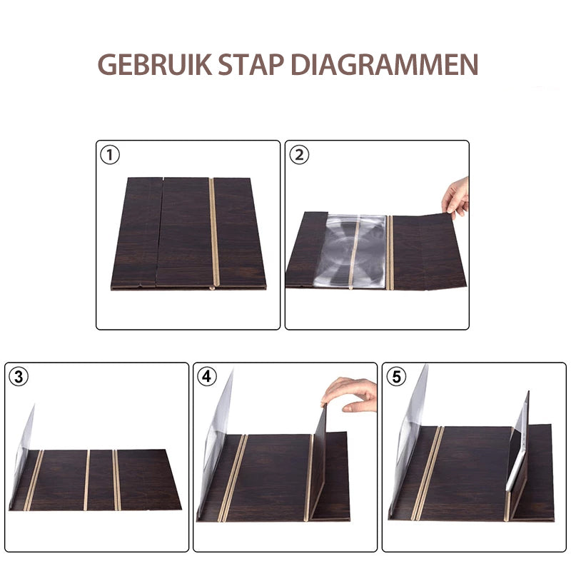 3D telefoonscherm vergrootglas
