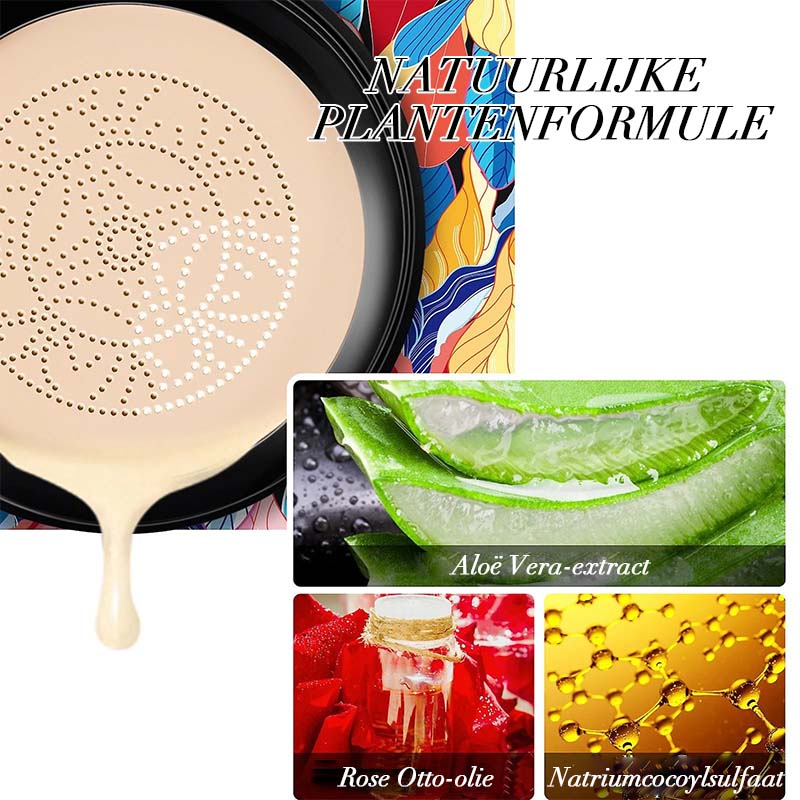 Paddestoelborstel Luchtkussen CC Cream