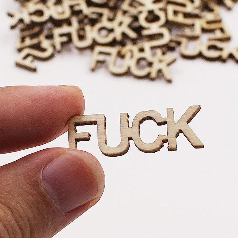 Houten Papercut ansichtkaart