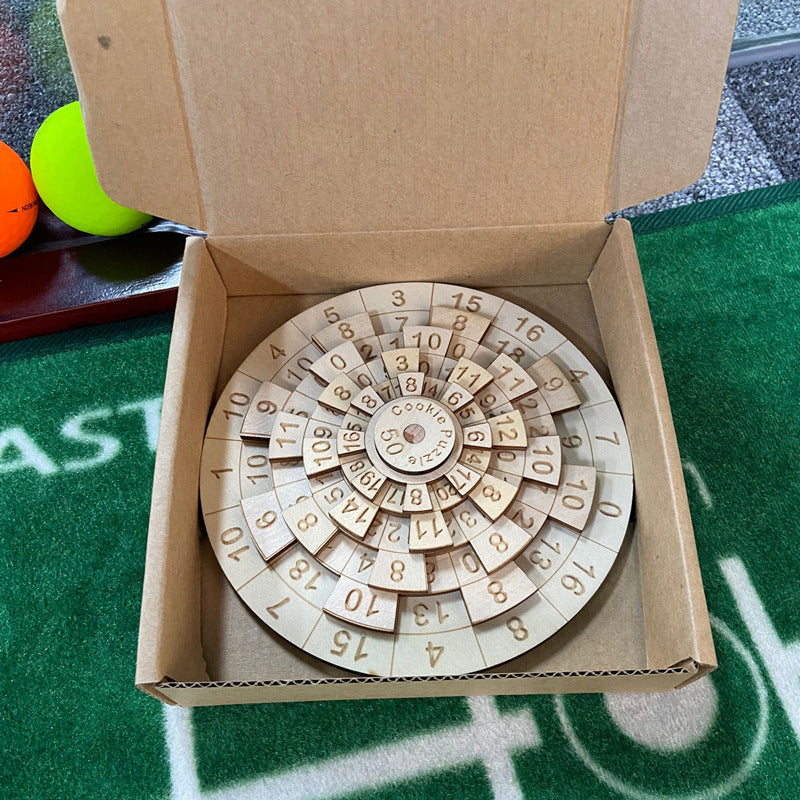 Safecracker 50 Wood Puzzle - Moeilijke wiskundige hersenkraker voor volwassenen