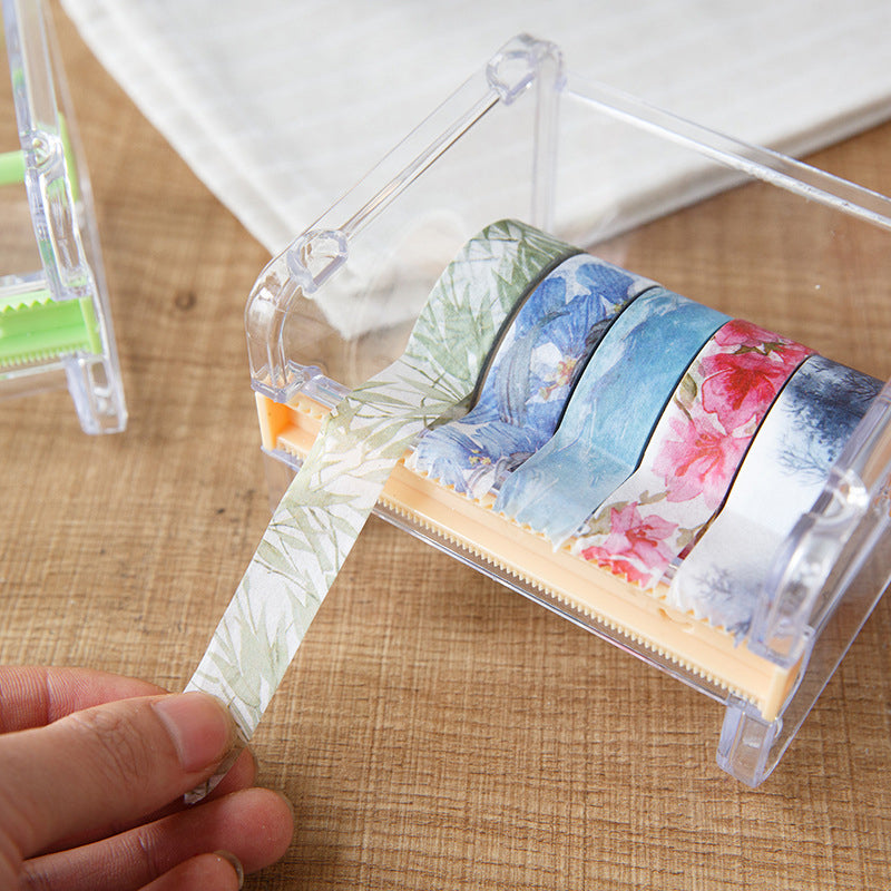 Creatieve opbergdoos voor tape snijder
