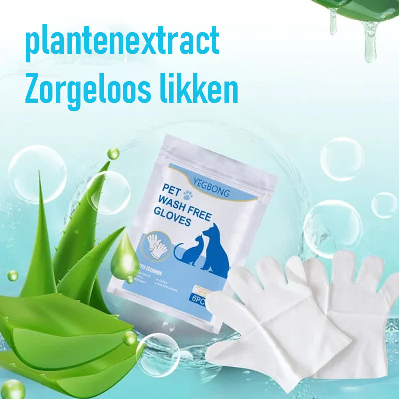 Handschoendoekjes voor het verzorgen van huisdieren