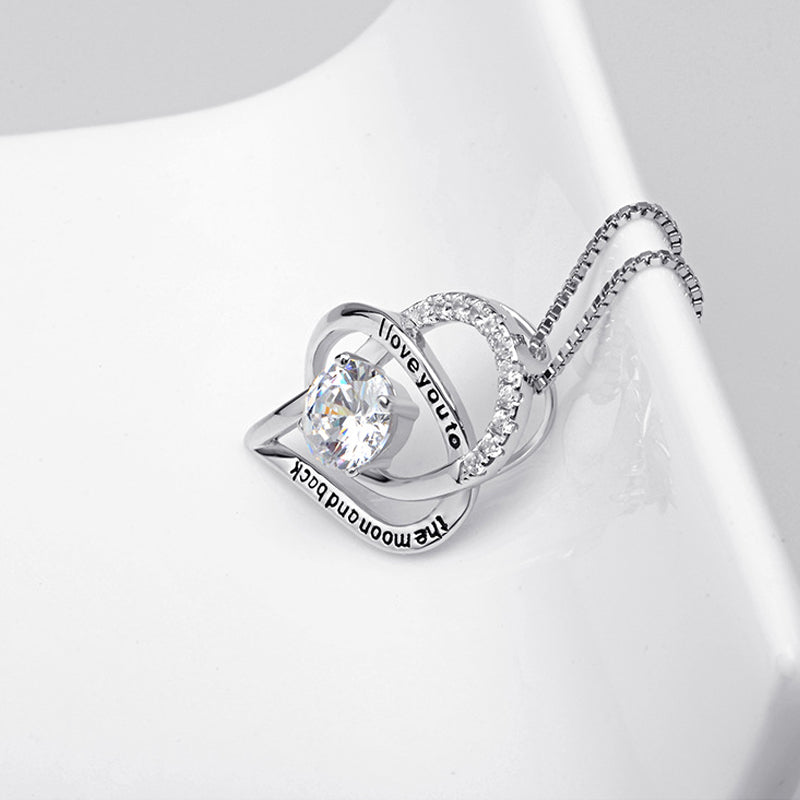 Producten Brief hart kettingen voor mama