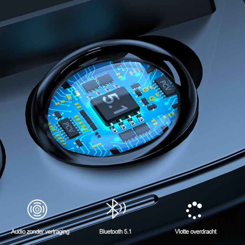 Draadloze hoofd telefoon M9 Mirror HD