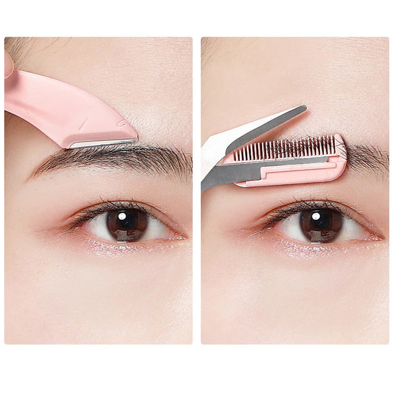 Wenkbrauw trimmer set