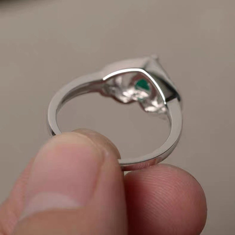 Neem tijd voor jezelf Hart Ring