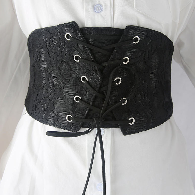 Dames elastische stretch korset taille cincher riem