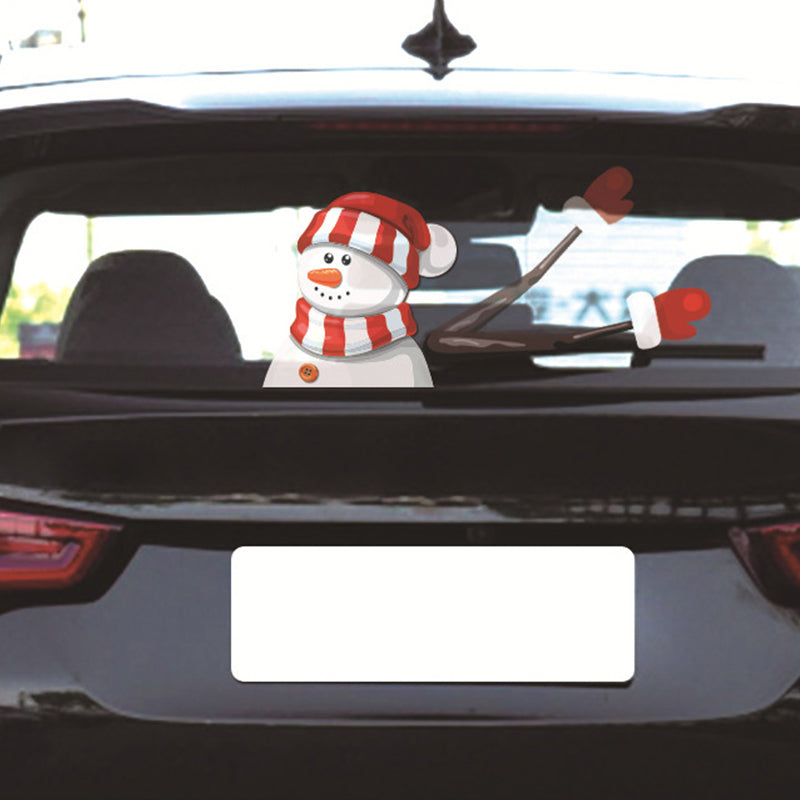 Kerst auto ruitenwisser stickers