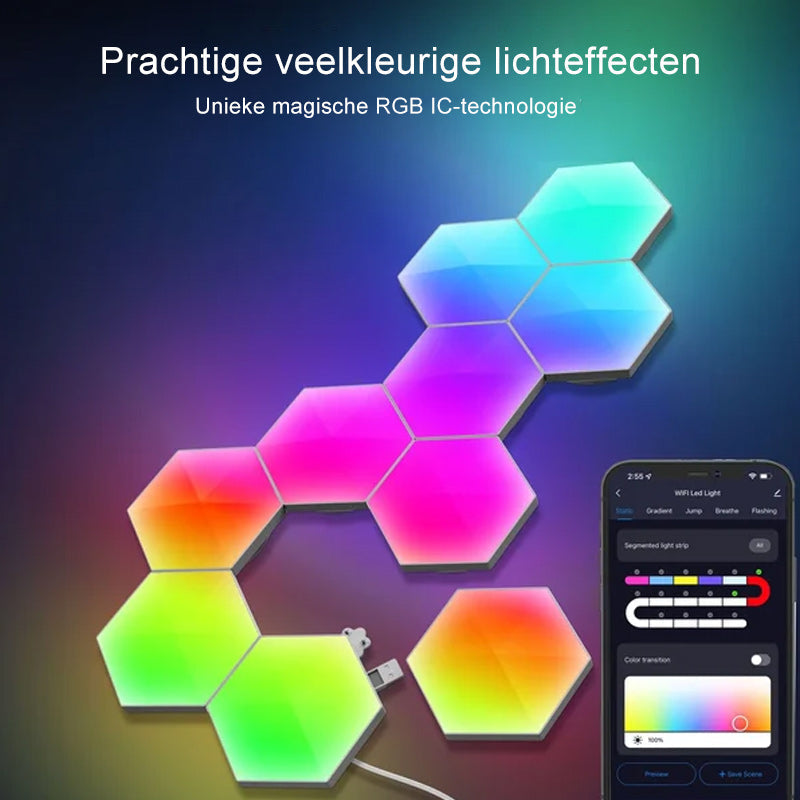 DIY modulair Quantum nachtlampje