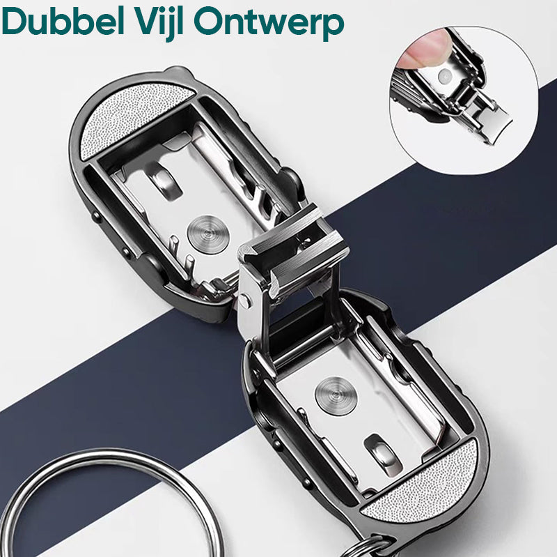 Portable Mini Folding Nail Clippers Keychain