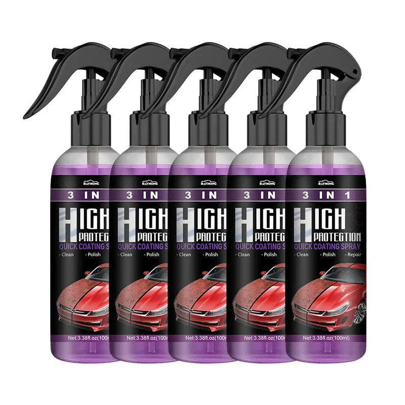 3 in 1 Snelle autocoatingspray met hoge bescherming