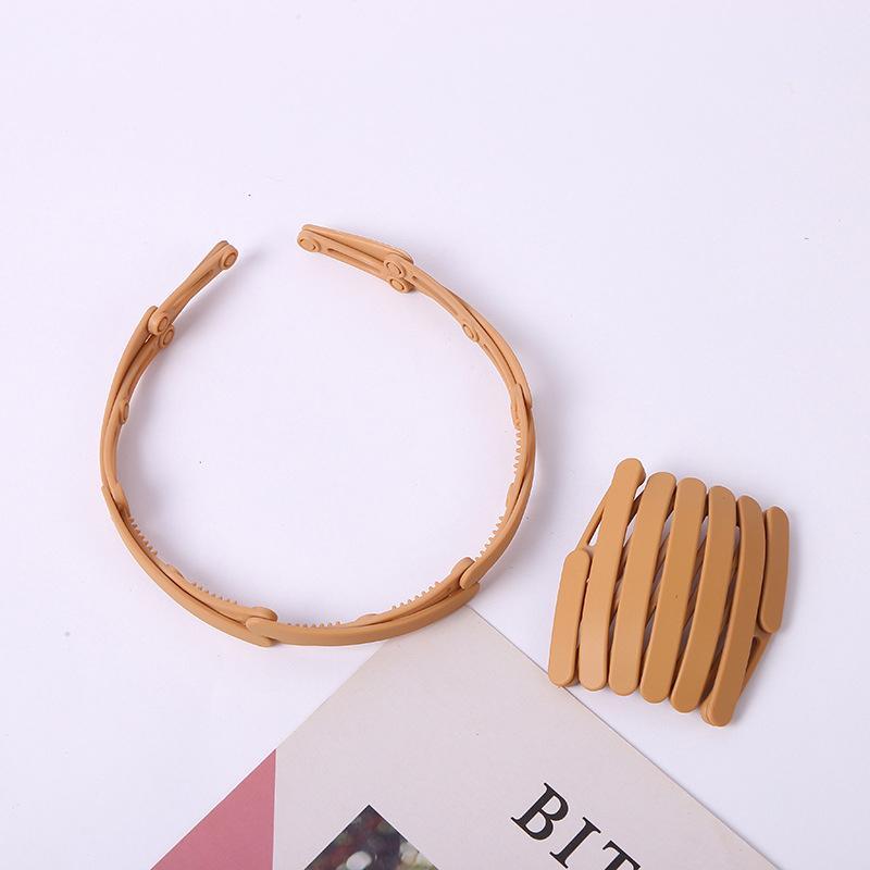 Draagbare telescopische haarbanden voor dameshaar