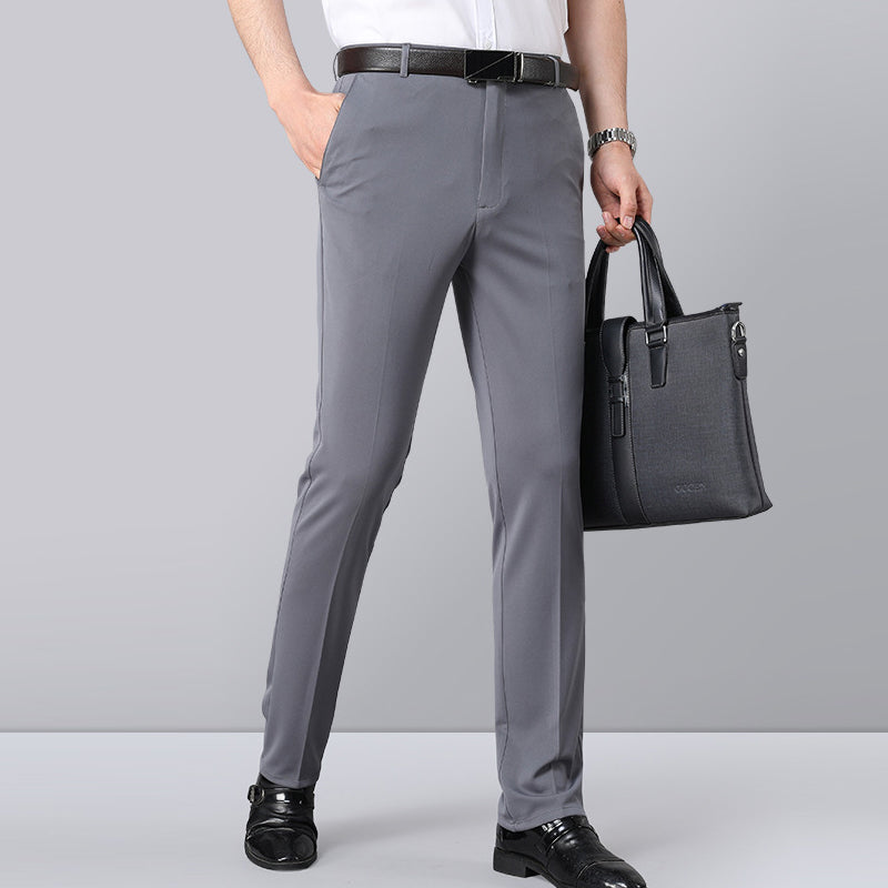 Klassieke herenbroek met hoge stretch