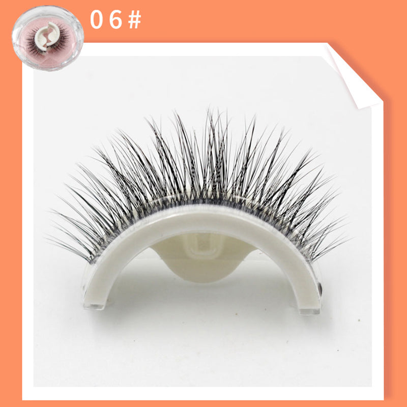 Herbruikbare, zelfklevende wimpers