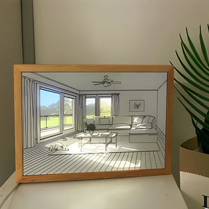 Verlichting Schilderij Decoratie